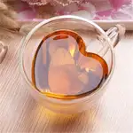لیوان دو جداره 300 میل طرح قلب thumb 1