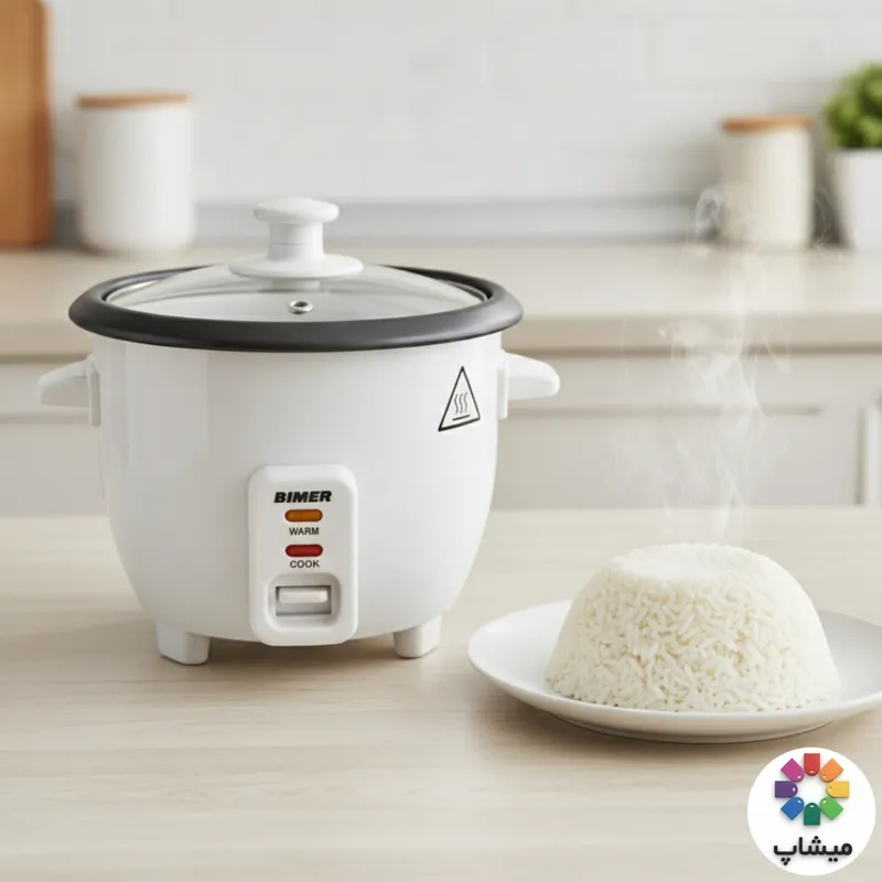 پلوپز بخارپز دو نفره بیمر مدل BM-RC60 gallery3