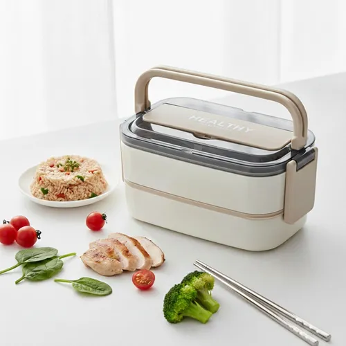 ظرف غذا دو طبقه هلسی لایف