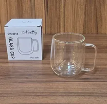 لیوان دوجداره پیرکس ناتالی مدل 22015 gallery1