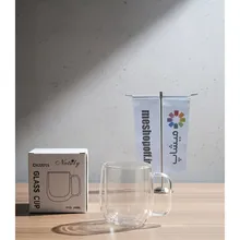 لیوان دوجداره پیرکس ناتالی مدل 22015 gallery2