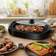 گریل و کباب پز برقی بلک اند دکر مدل GH1500-b5 gallery1
