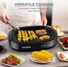 گریل و کباب پز برقی بلک اند دکر مدل GH1500-b5 gallery4